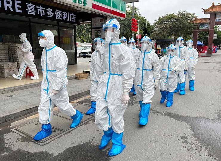 集团党员助力广州疫情封控区，筑牢抗疫“长城”